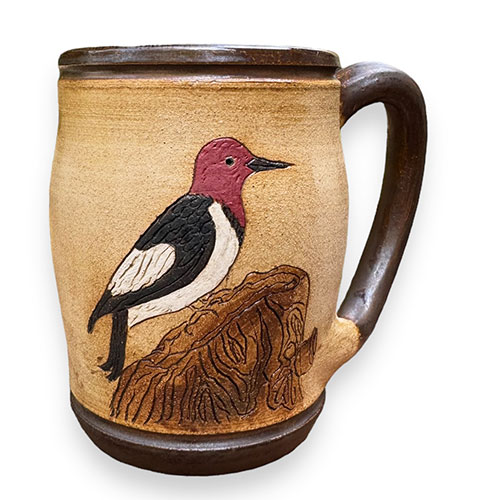 Eugene Etched Bird Mug DP4018 SOLD